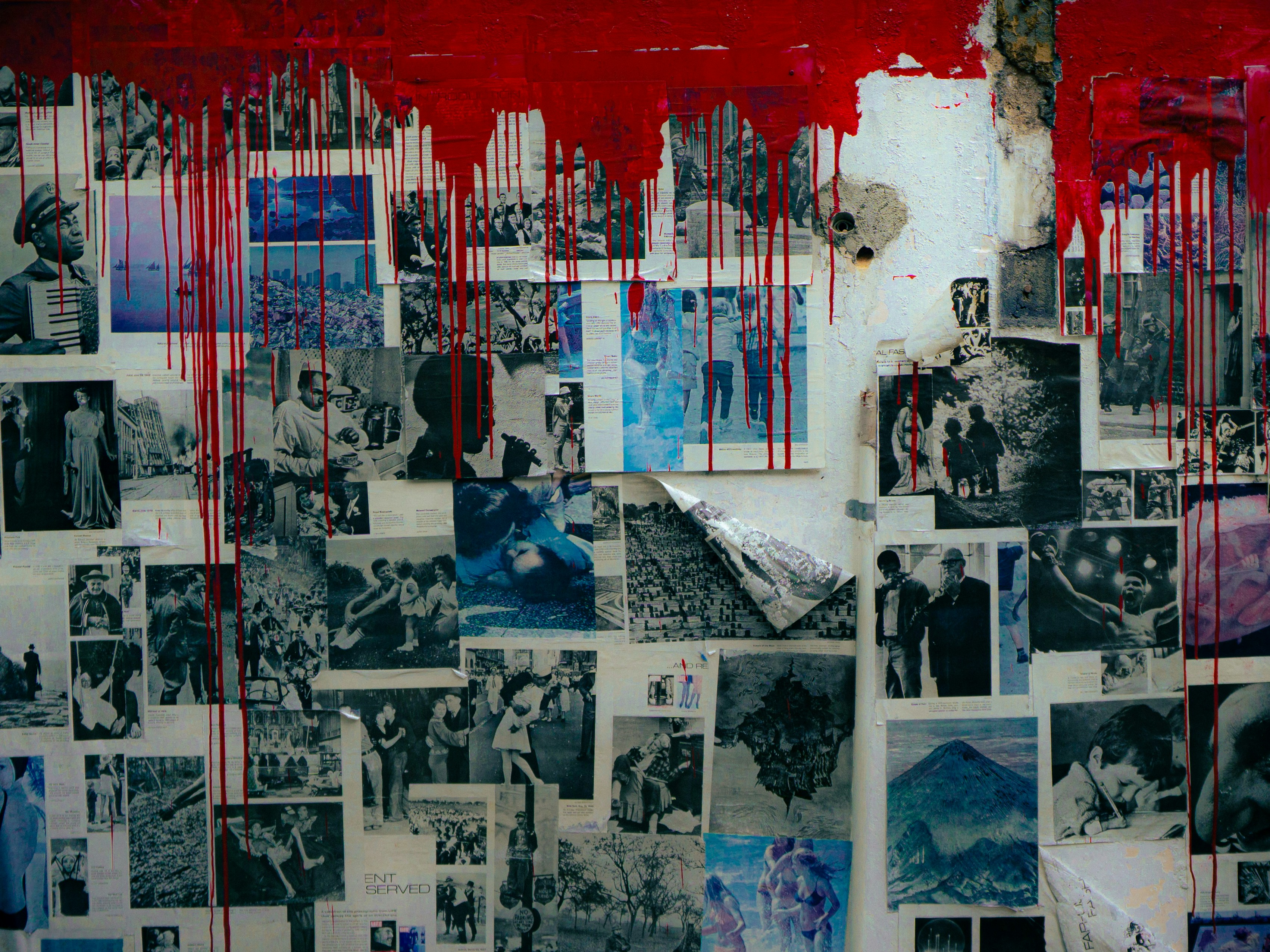 Memory Traces - Mixed media artwork incorporating vintage photographs, fabric, and paint exploring themes of nostalgia